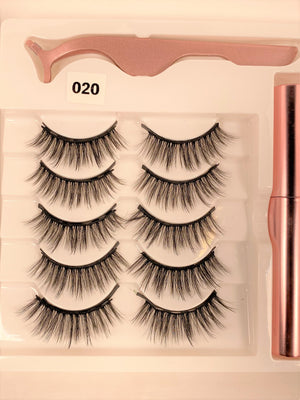 Exotic Collection: 3D Magnetic Eyelashes Set - Christopher Anthony's Premium Raw Virgin Hair