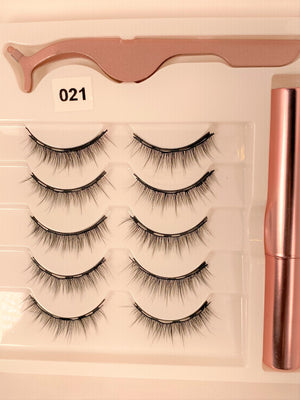 Exotic Collection: 3D Magnetic Eyelashes Set - Christopher Anthony's Premium Raw Virgin Hair