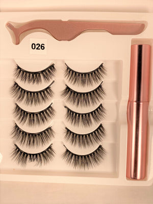 Exotic Collection: 3D Magnetic Eyelashes Set - Christopher Anthony's Premium Raw Virgin Hair