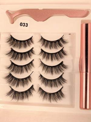 Exotic Collection: 3D Magnetic Eyelashes Set - Christopher Anthony's Premium Raw Virgin Hair