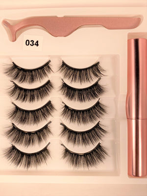 Exotic Collection: 3D Magnetic Eyelashes Set - Christopher Anthony's Premium Raw Virgin Hair