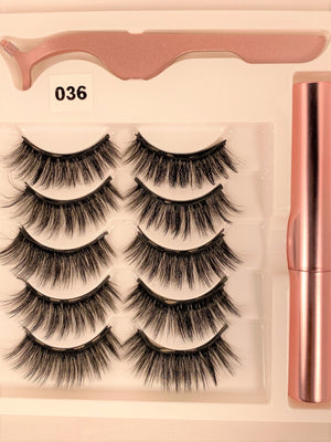 Exotic Collection: 3D Magnetic Eyelashes Set - Christopher Anthony's Premium Raw Virgin Hair