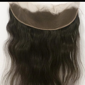 Raw Indian Natural Straight Frontal 13 x 6 - Christopher Anthony's Premium Raw Virgin Hair