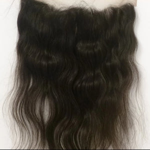 Raw Indian Natural Straight Frontal 13 x 6 - Christopher Anthony's Premium Raw Virgin Hair