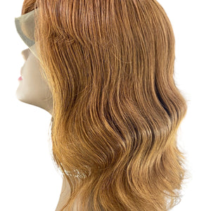 Southeast Asian Lace Front Wig Copper with layers - Christopher Anthony's Premium Raw Virgin Hair