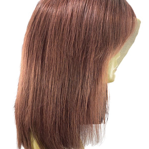 Southeast Asian Lace Front Wig Chocolate Color - Christopher Anthony's Premium Raw Virgin Hair