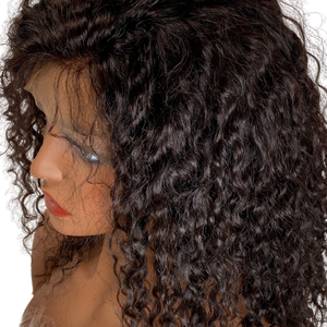 Raw Indian Curly Lace Front Wig