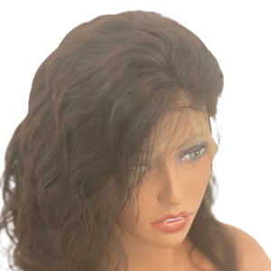 Raw Indian Full Lace Wig Body Wave Small Cap Size