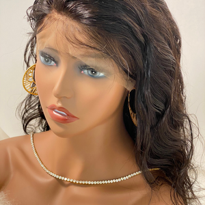 Raw Indian Natural  Body Wave Lace Front Wig - Christopher Anthony's Premium Raw Virgin Hair