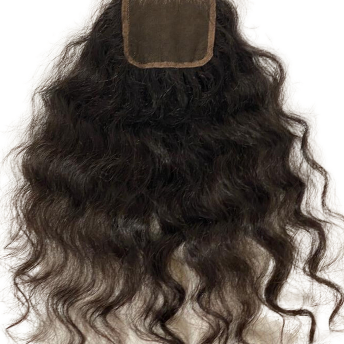 Raw Indian Natural Curly Lace Closure 4 x 4 - Christopher Anthony&#39;s Premium Raw Virgin Hair