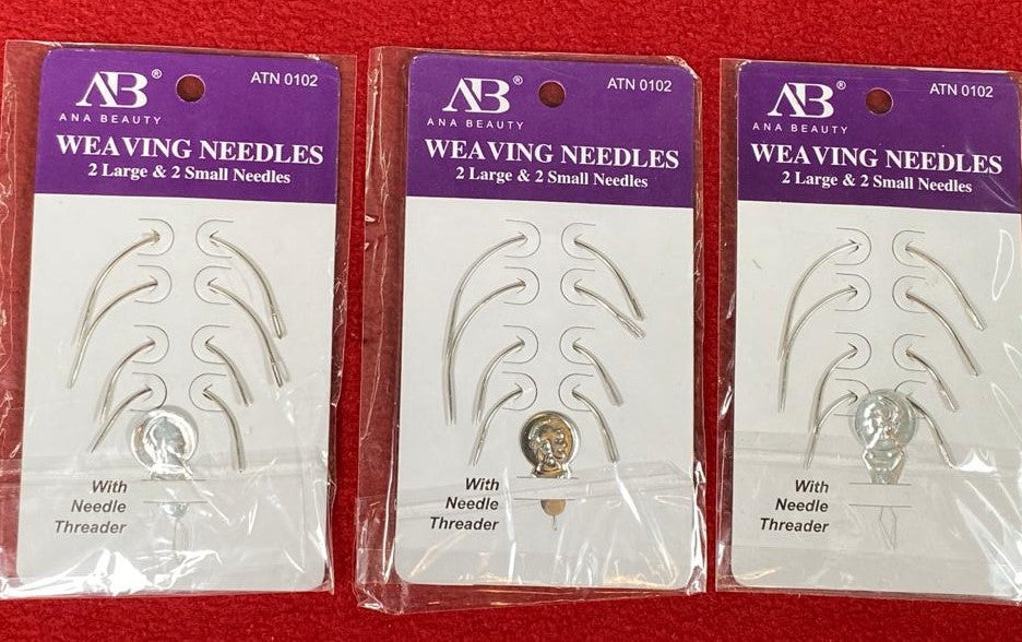 Ana Beauty Hair Weaving Needles (one pack) - Christopher Anthony's Premium  Raw Virgin Hair