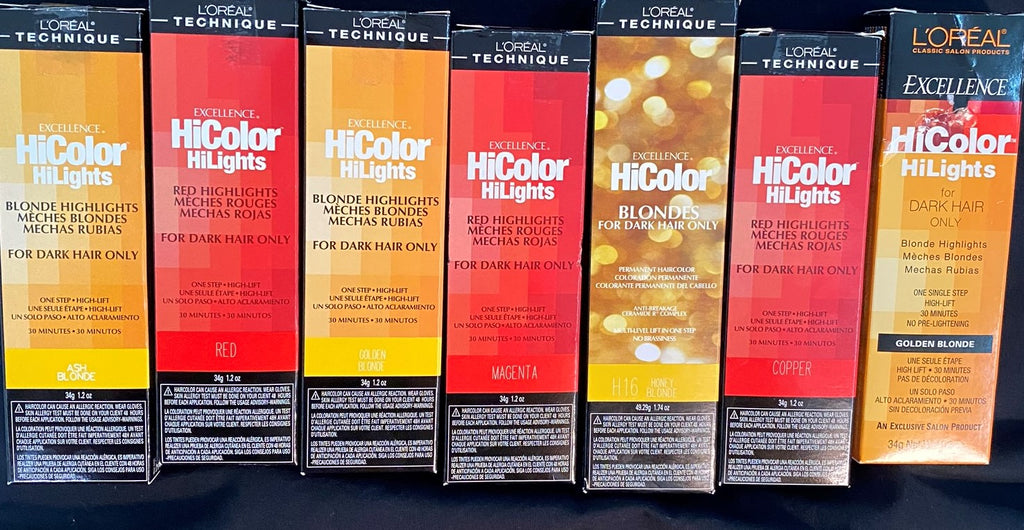限定盤TheHigherIntelligenceAgencyColourform L'Oreal Technique Excellence HiColor Highlights For Dark Hair Only