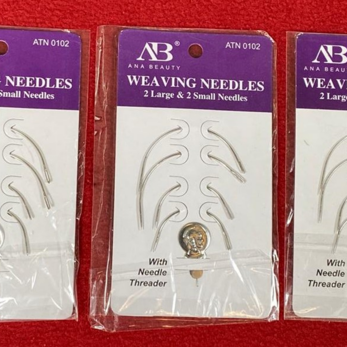 Ana Beauty Hair Weaving Needles (one pack) - Christopher Anthony&#39;s Premium Raw Virgin Hair