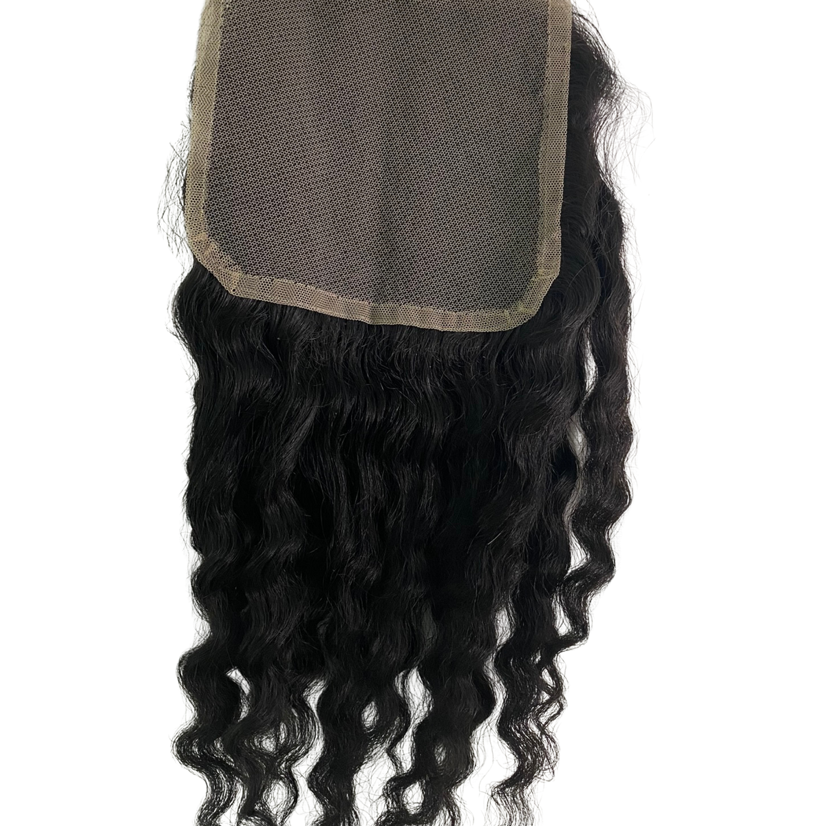 Raw Indonesian Curly Closure 5 x 5 - Christopher Anthony&#39;s Premium Raw Virgin Hair