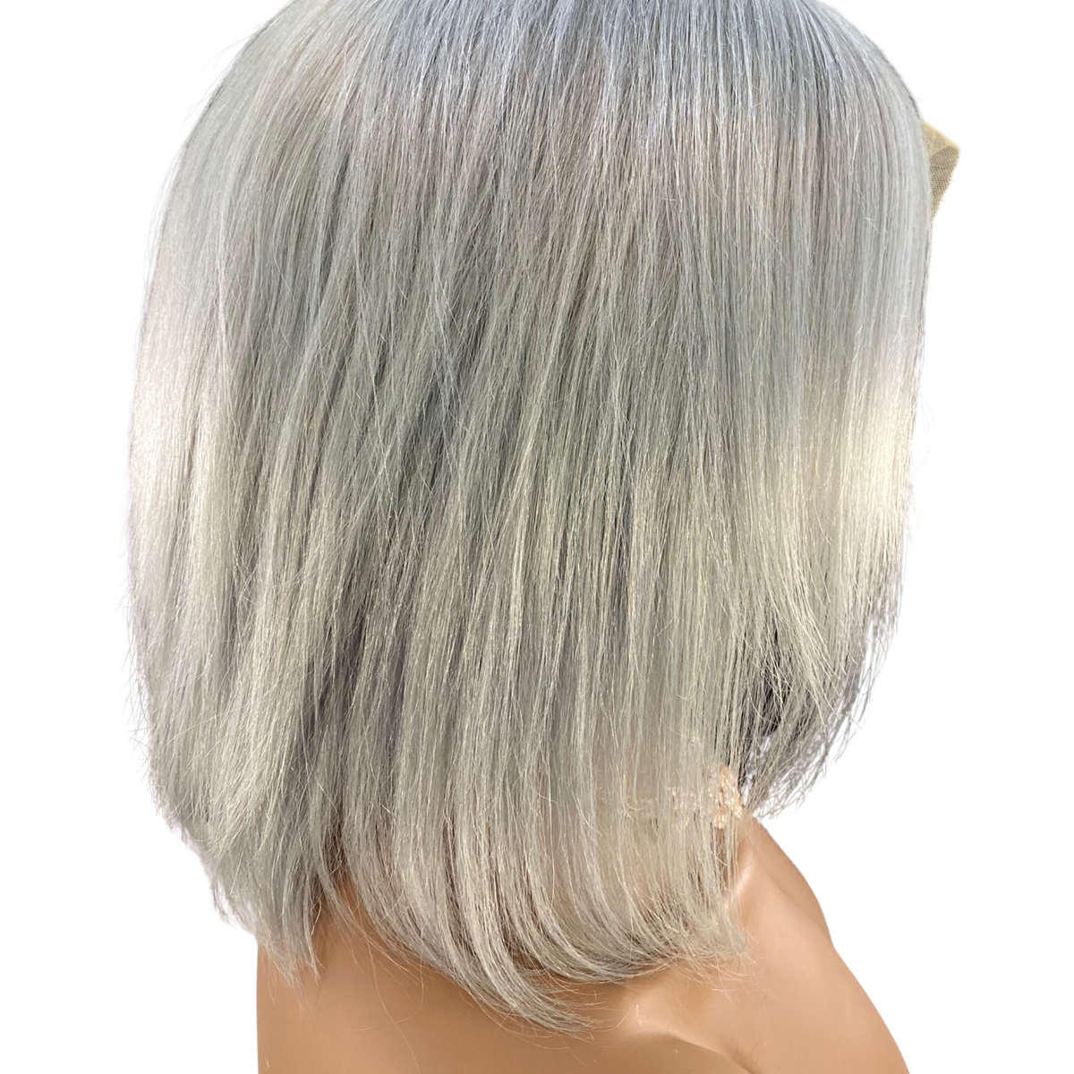 Southeast Asian Blue Silver Lace Front Wig - Christopher Anthony&#39;s Premium Raw Virgin Hair