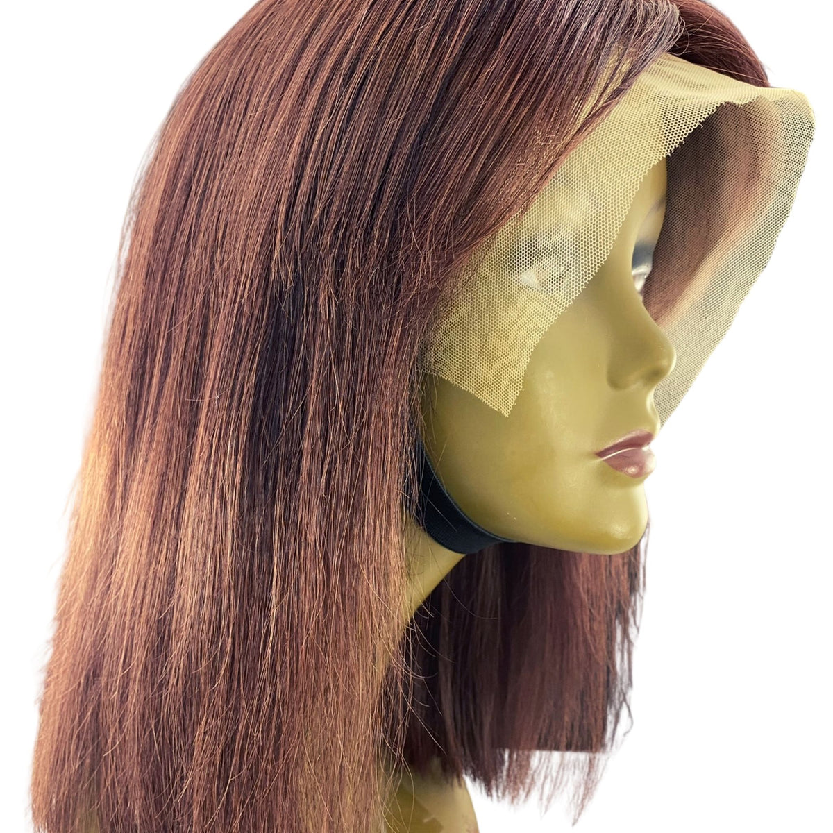Southeast Asian Lace Front Wig Chocolate Color - Christopher Anthony&#39;s Premium Raw Virgin Hair
