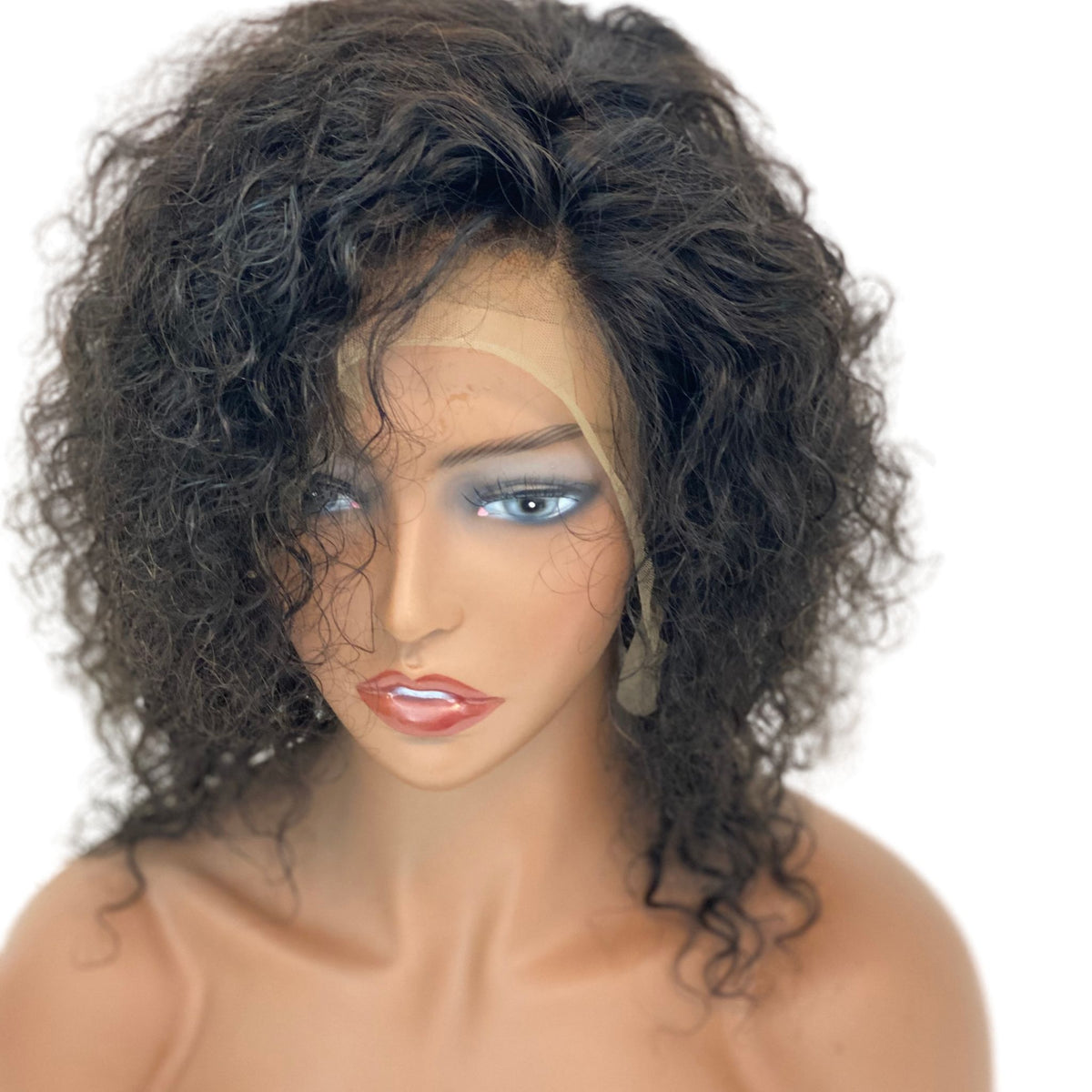Raw Indian Full Lace Wig-Curly Small/Medium Cap Size - Christopher Anthony&#39;s Premium Raw Virgin Hair