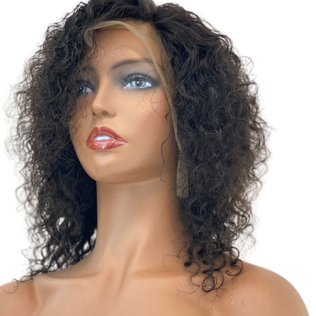 Raw Indian Full Lace Wig-Curly Small/Medium Cap Size - Christopher Anthony&#39;s Premium Raw Virgin Hair
