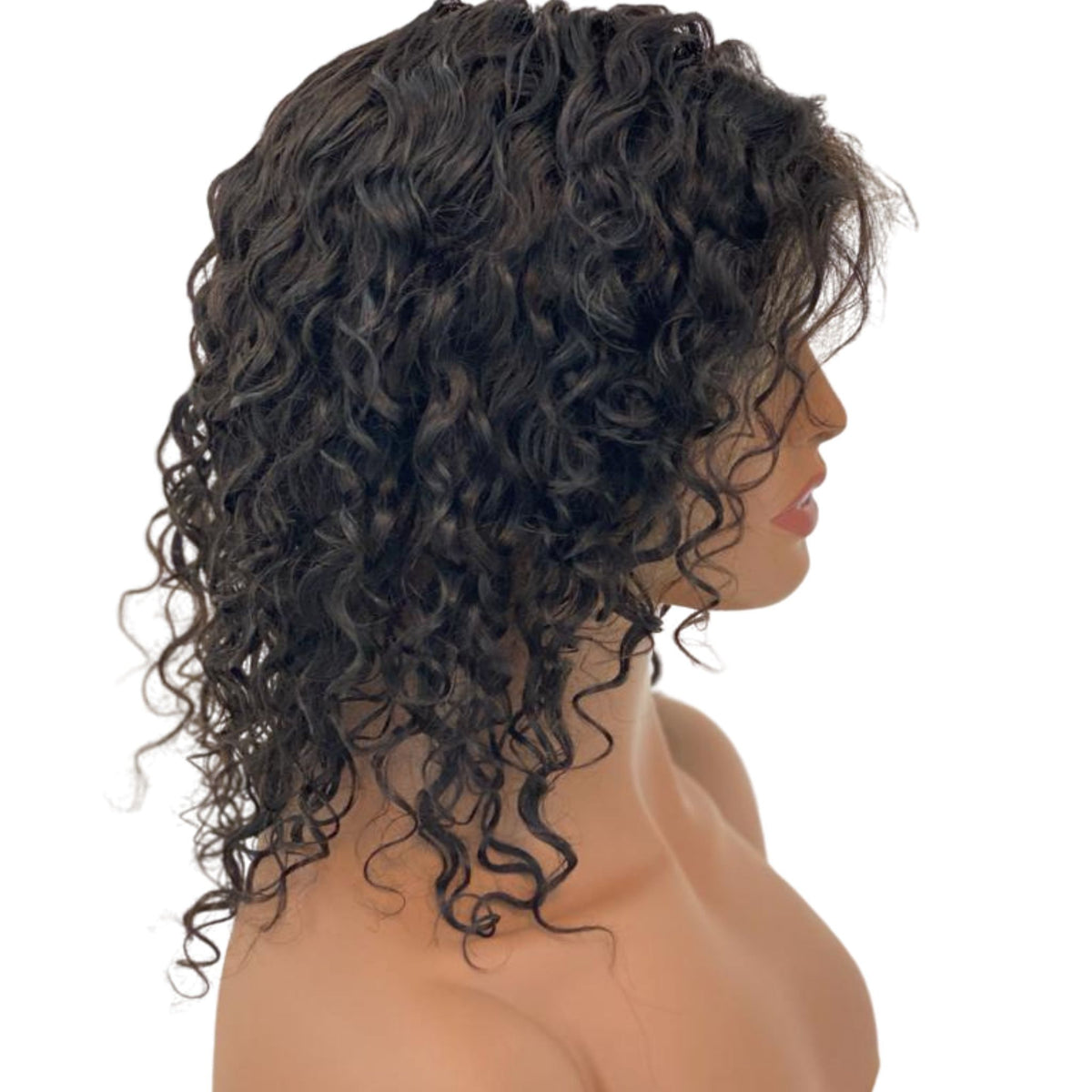 Raw Indian Full Lace Wig-Curly Small/Medium Cap Size - Christopher Anthony&#39;s Premium Raw Virgin Hair