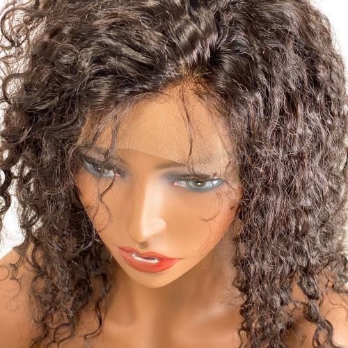 Raw Indian Curly Lace Front Wig
