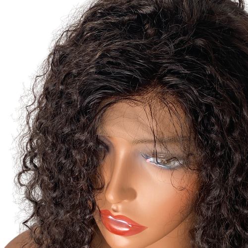 Lace Front Wig, 100% Raw Virgin Indian Hair