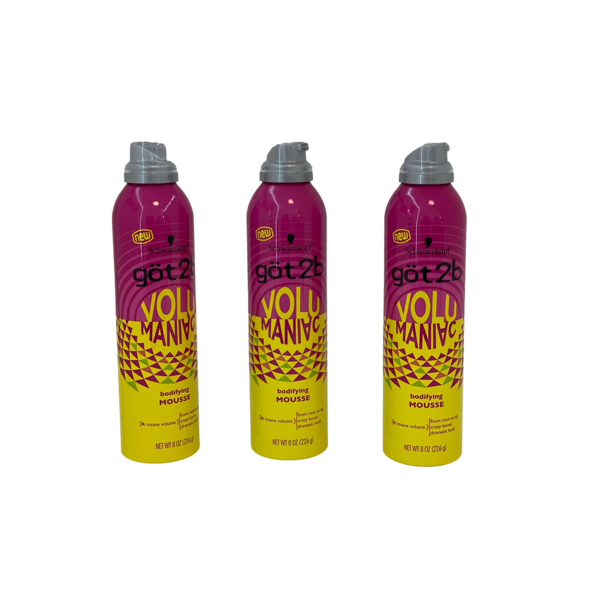 Got 2B Volumaniac Bodifying Mousse - Christopher Anthony&#39;s Premium Raw Virgin Hair