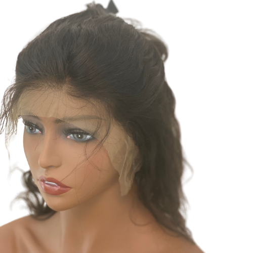 Raw Indian Full Lace Wig Body Wave Small Cap Size