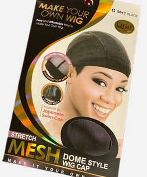 Qfitt Mesh Dome Style Wig Cap - Christopher Anthony's Premium Raw Virgin Hair